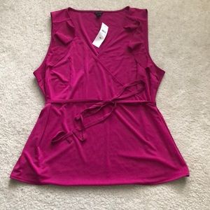 Ann Taylor Wrap Top
